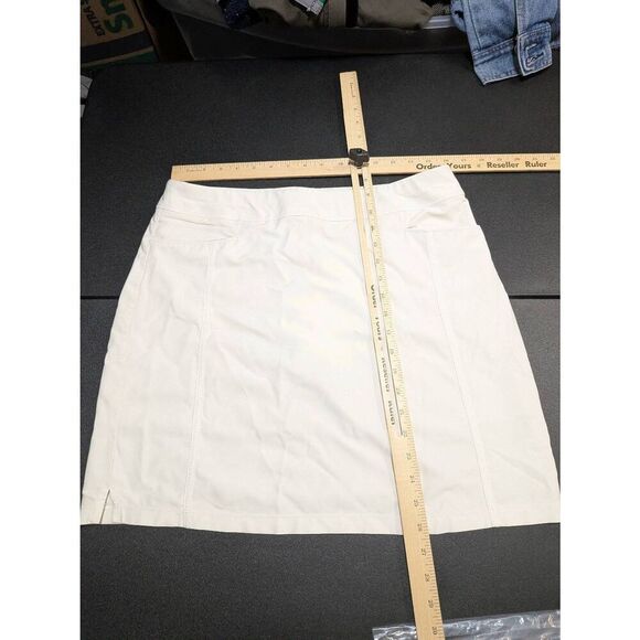 Adidas Golf Ultimate365 Solid White Skort Women's M - Picture 6 of 6